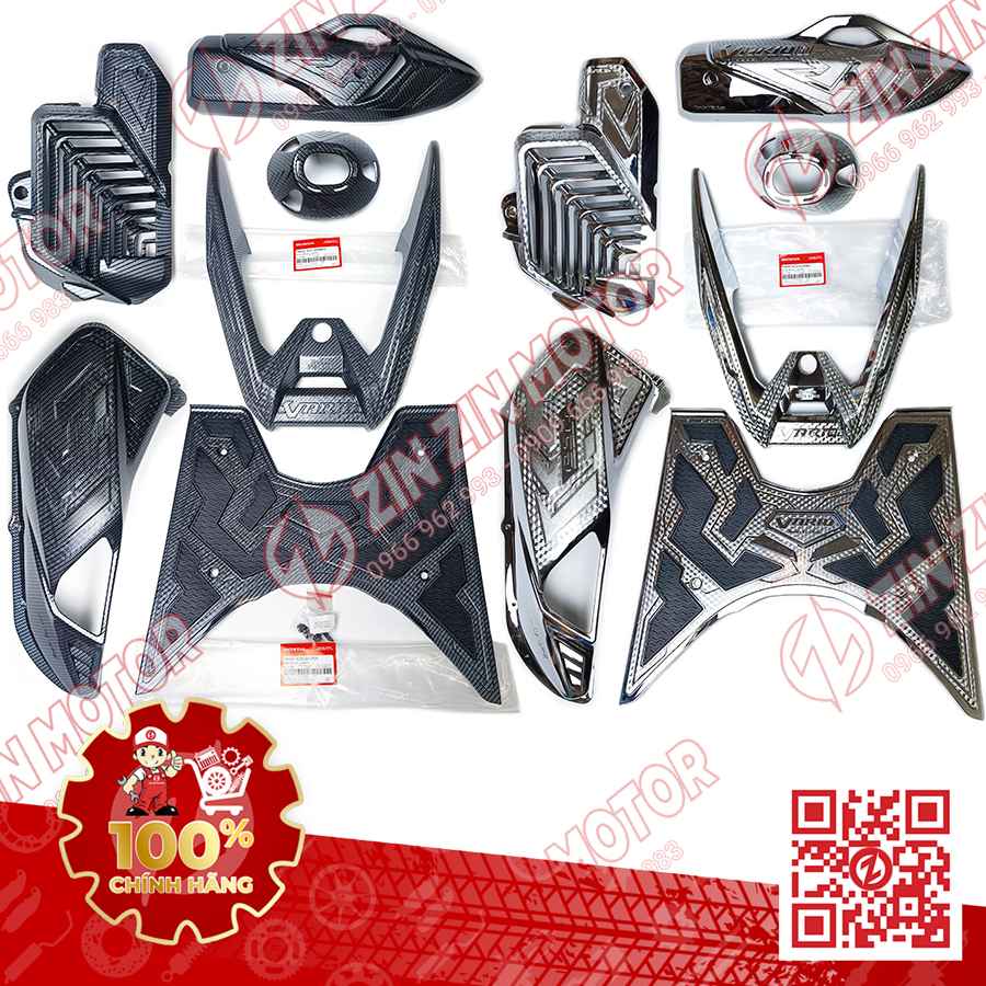 Ốp Carbon, Chrome, Phụ Kiện Vario 160 2022 2023 Chính Hãng Honda